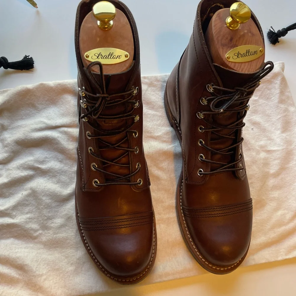 Red Wing iron ranger - amber harness